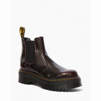 Dr Martens 2976 Arcadia - Bordove Chelsea Cizmy Damske, DR0265